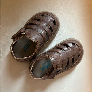 Simple Joys by Carter’s Brown Fisherman Sandals – Infant Size 3 – First Walkers